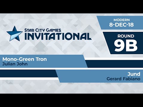 SCGINVI: Round 9b - Julian John vs Gerard Fabiano | Modern