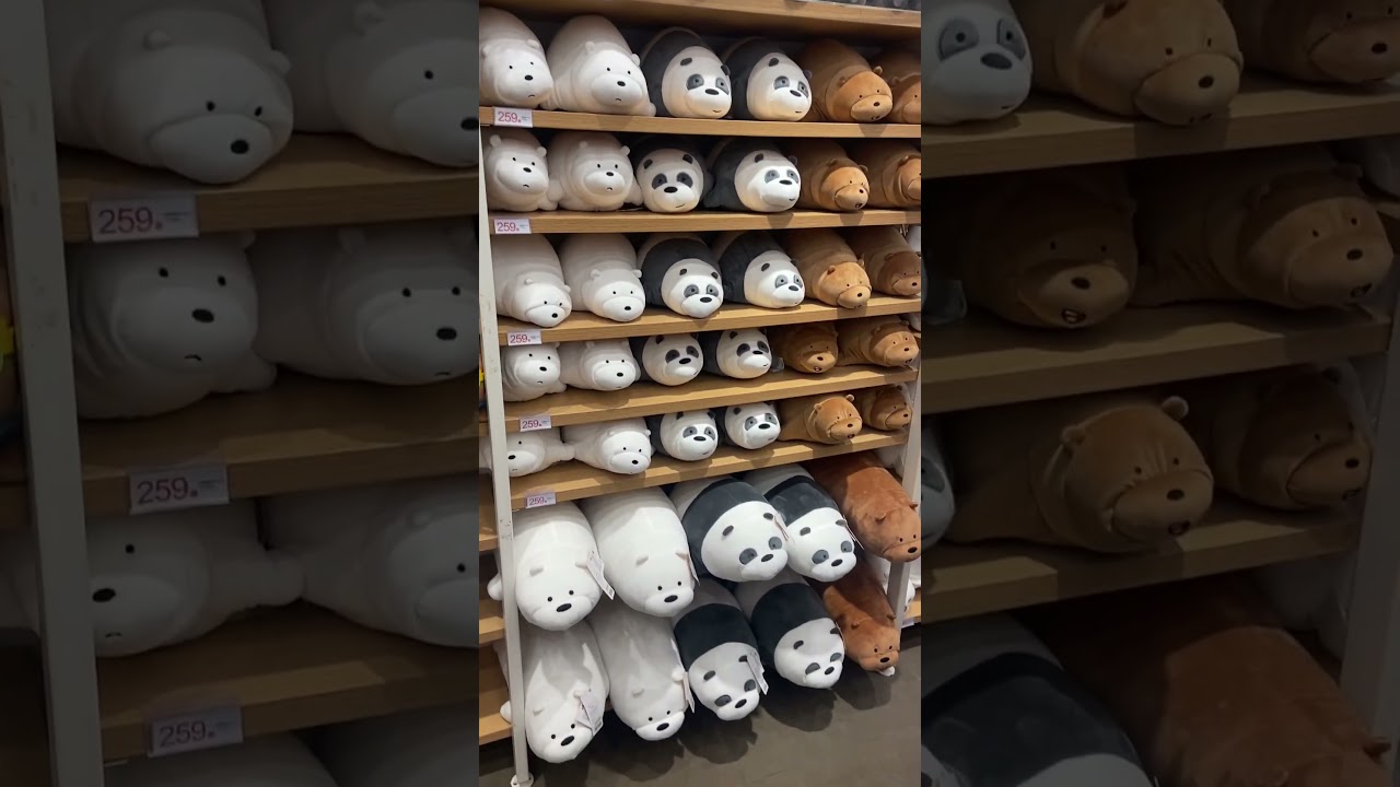 We Bare Bears doll miniso - Cartoon Network #webarebears #cartoonnetwork #shorts