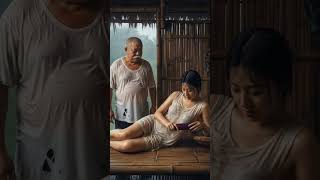 Download lagu ASMR Rain in Bamboo Hut 🌧️ | Rain Sounds for Sleep | No Talking #asmrain #short mp3