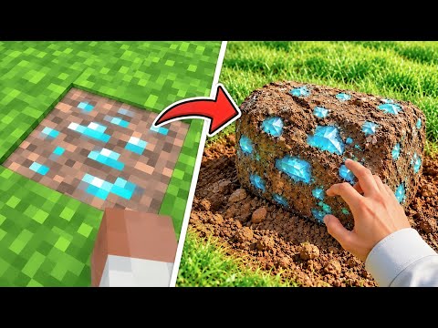 Minecraft, But Every Heart I Get Makes More Realistic || Minecraft Mods