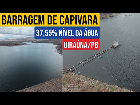 CONHEÇA A BARRAGEM DE CAPIVARA, UIRAÚNA/PB, VEJA COMO TÁ O NÍVEL DE ÁGUA DO RESERVATÓRIO. 