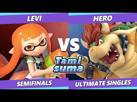 TAMISUMA 208 Semifinals - Hero (Bowser) Vs. Levi (Inkling) Smash Ultimate SSBU