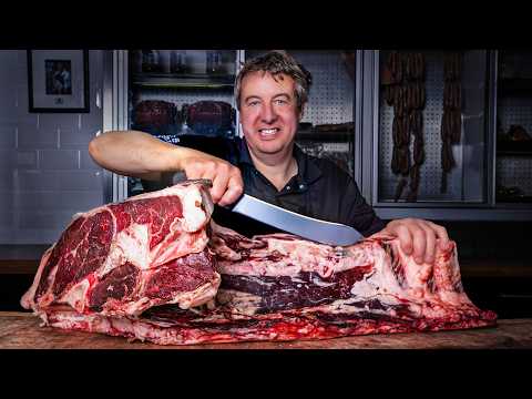 How a Master Butcher Cuts All the Steaks from a Rump & Loin of Beef