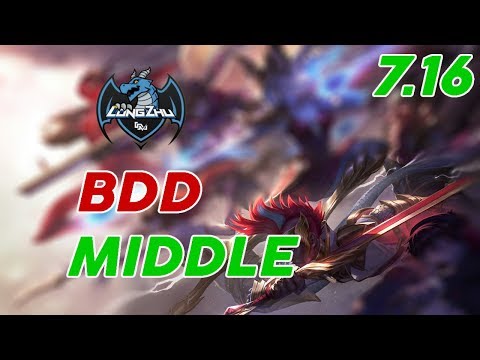 Longzhu BDD Ekko Mid Patch 7.16