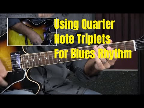 Blues Guitar Lesson: Using Quarter Note Triplets To Get From I To IV
