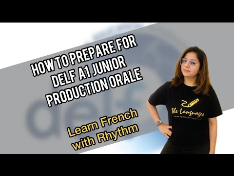 How to Prepare for Delf A1 Junior Production Orale|Easy Tricks and tips to work upon
