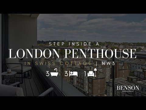 Inside a London PENTHOUSE in Swiss Cottage, NW3 - PREMIUM PROPERTY TOUR