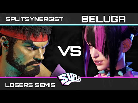 Suplex 31 - Losers Semis - SplitSynergist (Ryu) VS Beluga (Juri) - SF6