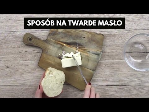 Jak szybko zmiękczyć masło? Zobacz sposób na twarde masło! #szybkieporady #trik