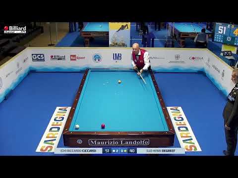 Degreef Henri VS Ciccardi Riccardo - 25 World Championship 5-Pins 2022 Calangianus