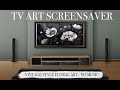 TV ART SCREENSAVER 2023 - Mixed Vintage Floral Framed 4k art - Interior Art