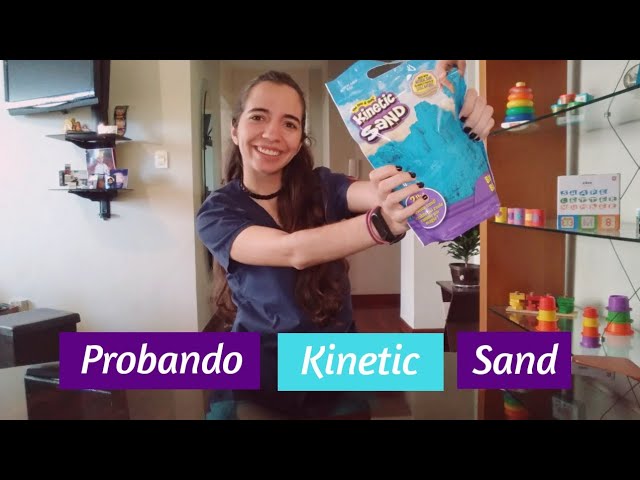 Vídeo relacionado con Kinetic Sand - Set Sandbox: con Arenero 454 G De Arena Magica Morada Y 4 Accesorios | Kit Manualidades Niños 3 Años O Más | Juguetes Niños 3 Años