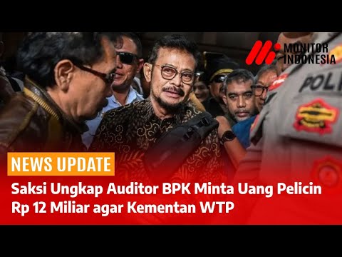 Uang Pelicin WTP Kementan Rp 12 Miliar untuk Auditor BPK