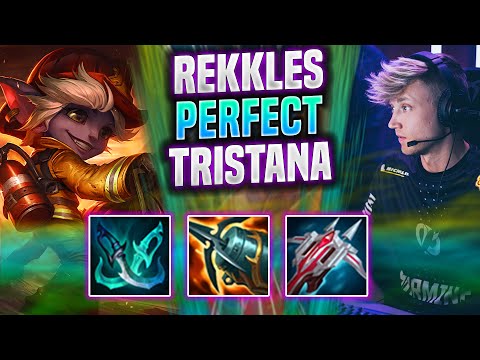 REKKLES PERFECT GAME WITH TRISTANA! - KC Rekkles Plays Tristana ADC vs Twitch! | Season 2022
