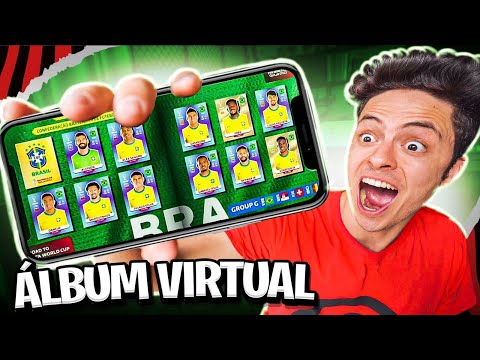 COMPLETEI O ÁLBUM DA COPA VIRTUAL EM 24 HORAS?