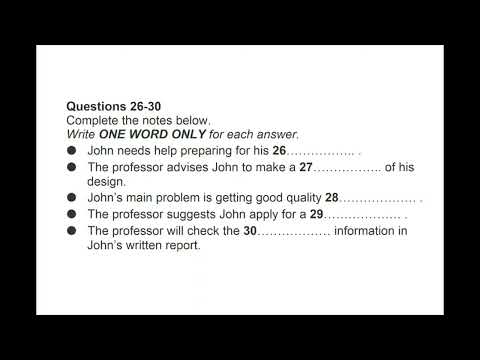 Global Design Competition | IELTS LISTENING TEST | SECTION-3