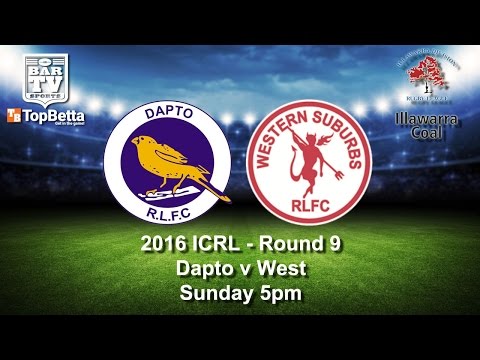 2016 ICRL - Round 9 - Dapto v West