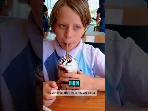Después de un buen pinto en el mercado, nos fuimos a explorar San José con los chicos