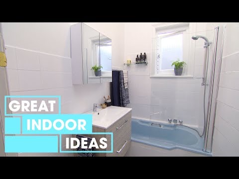 Bathroom Makeover For Under $1,000 | Indoor | Great Home Ideas