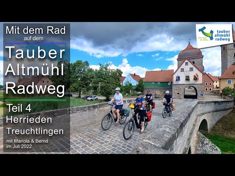 Tauber-Altmühl Cycle Route | Part 4 | Herrieden - Treuchtlingen