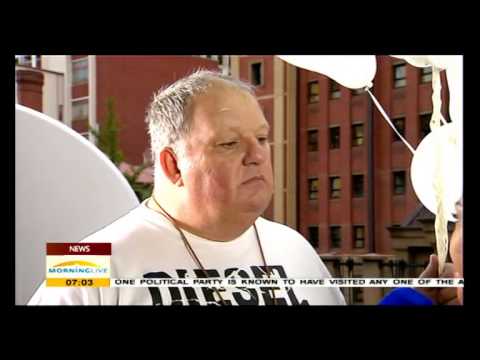 Oscar Pistorius supporters in court to support him