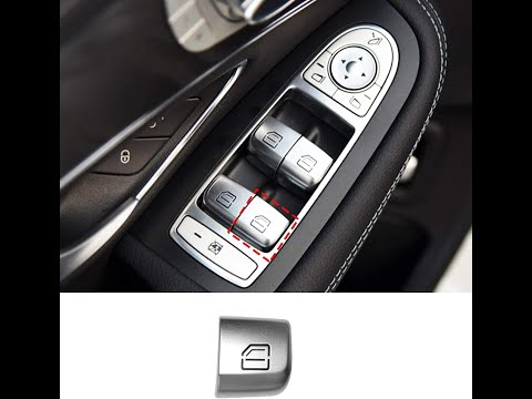 TTCR-II Interior Window Glass lift Switch Button For Mercedes Benz C Class W205  GLC Class