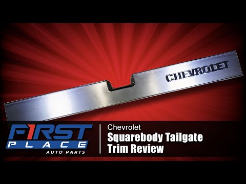 Chevy Squarebody Tailgate Trim Panel Review