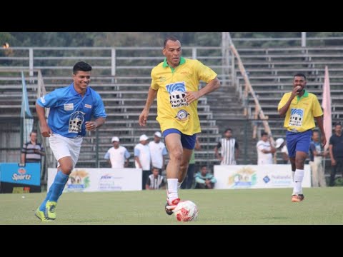 Cafu Goals and Skills in India Full Match🔥Brazilian World Cup Winning Captain Cafu in Kolkata