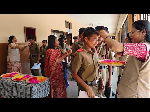 Celebration Of Holi Festival