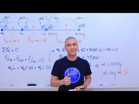 Quantidade de Calor Latente - Trocas de Calor - Mudança de Estado - Calorimetria - FÍSICA
