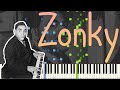 Thomas "Fats" Waller - Zonky 1935 (Solo Jazz / Harlem Stride Piano Synthesia)