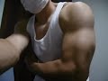 上腕三頭筋の筋肉チェック(その2) My triceps