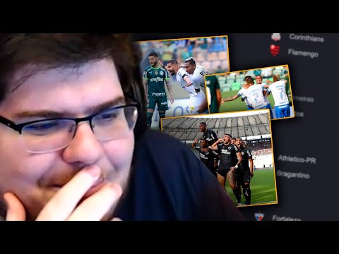 CASIMIRO REAGE: GOLS DA RODADA 26 (08/10) BRASILEIRÃO 2023 | Cortes do Casimito