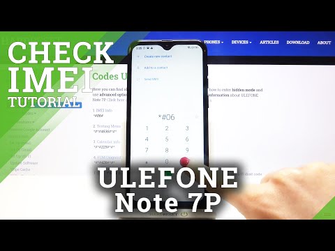 How to Check IMEI & SN in ULEFONE Note 7P – IMEI Information