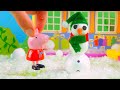 El Día De Nieve Imaginario De Peppa Pig Vídeos Con Juguetes Para Niños