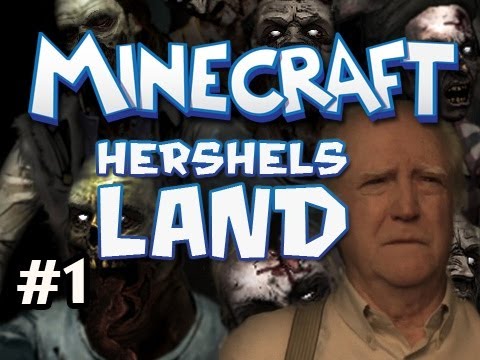 Minecraft: Hershels Land w/Nova & Dan Ep.1 - Rick & Shane Build A Home