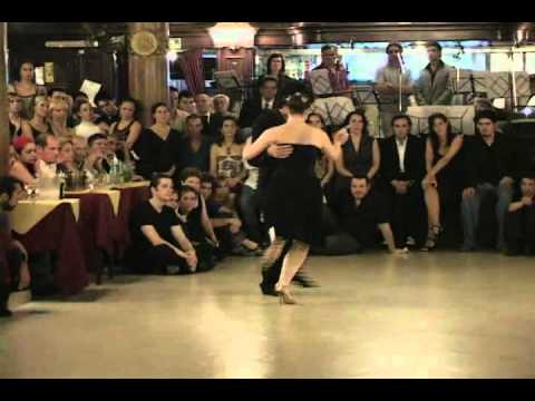  Federico Naveira  and  Ariadna Naveira  are  dancing  to  the  tango  "  Buscandote  "