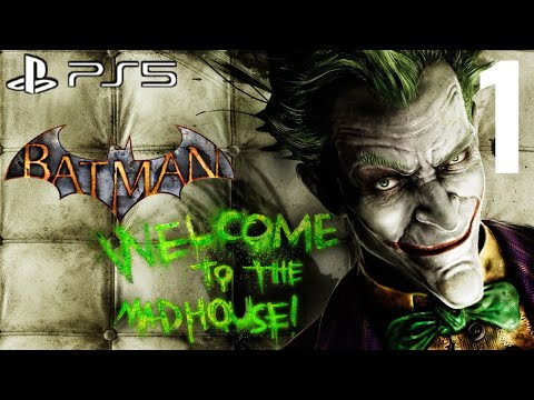 BATMAN ARKHAM ASYLUM REMASTERED PS5 Gameplay Walkthrough Part 1  [1080p 60FPS] - No Commentary