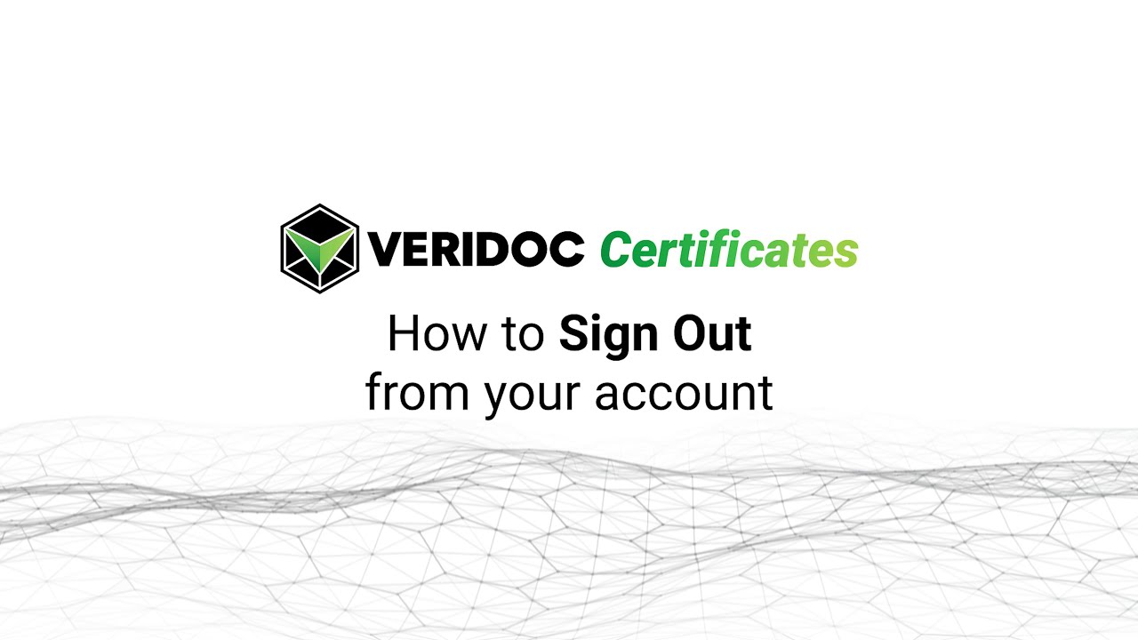 VeriDoc Certificates