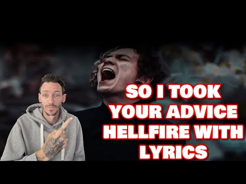 I TOOK YOUR ADVICE!!! TO THE HELLFIRE - Lorna Shore (Lyric Video) REACTION