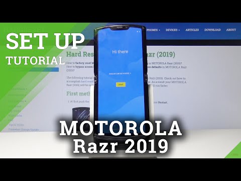How to Set Up MOTOROLA Razr (2019) – First Steps and Configuration