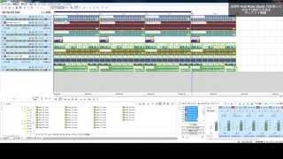 Video thumbnail for SONY Acid Music Studio 10を使って 10分で1曲作る流れをザックリと解説 by MuseFree Software 解説