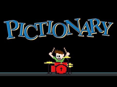Pictionary Title Screen (Drum Cover) -- The8BitDrummer