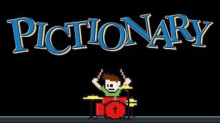 Pictionary Title Screen (Drum Cover) -- The8BitDrummer