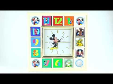 Disney Mickey Mouse Seiko Animated Musical Character Clock