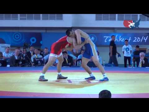 75 KG Round 2 - Andy Bisek (USA) vs Roman Vlasov (RUS)