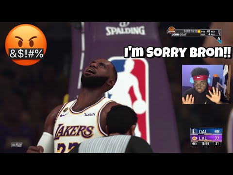 I Made Lebron James ANGRY!!🤬 NBA 2K21 MyCareer Ep 9