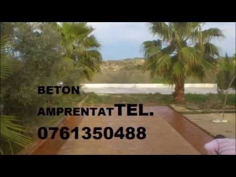 BETON AMPRENTAT MOARA DOMNEASCA  0761350488 ILFOV