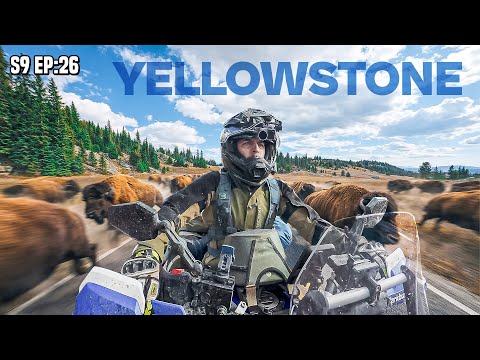 America’s Wildest Mountain Road from Beartooth Pass to Yellowstone🇺🇸 S9 EP 26 | Pakistan to Americas