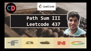 YouTube video 'Path Sum III | Leetcode 437 | Live coding session 🔥🔥🔥'